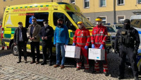 policie záchranářům